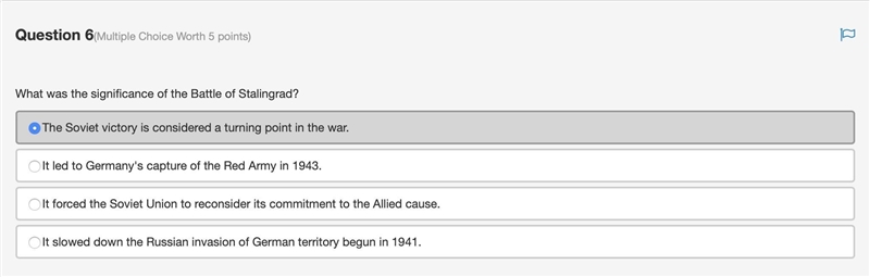 What was the significance of the Battle of Stalingrad?-example-1