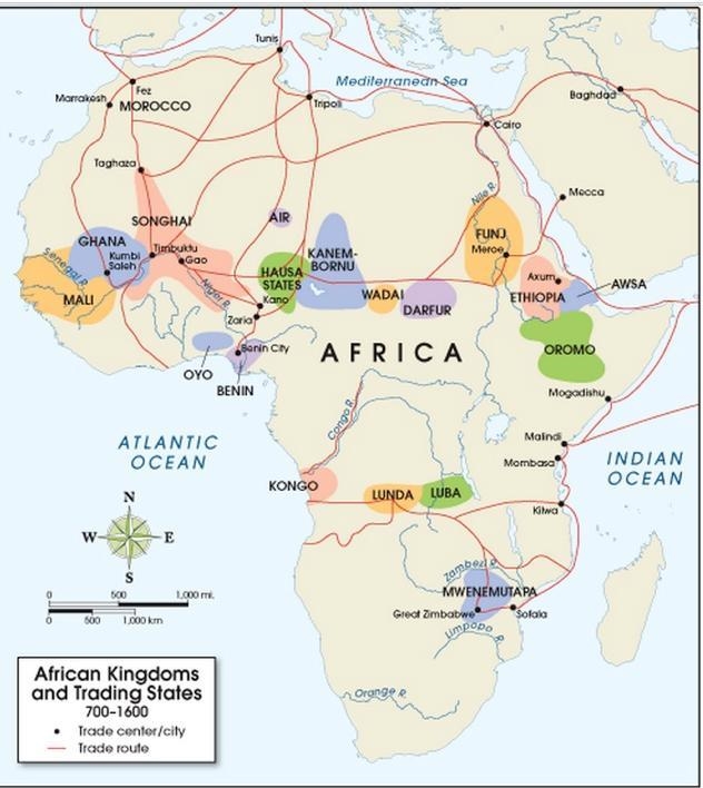 Based on the map, which of the following cities was closest to Tripoli? Marrakesh-example-1