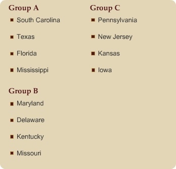 Which is a group of Confederate states?-example-1