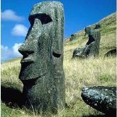 Where would one see the image below? a. Hawaii b. New Zealand c. Easter Island d. Australia-example-1