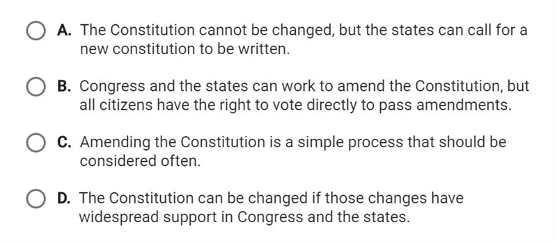 Read this passage from the U.S. Constitution: The Congress, whenever two thirds of-example-1