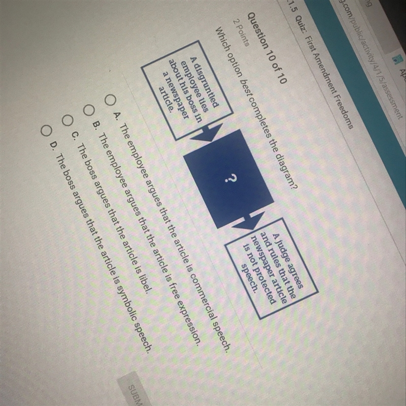 Which option best completes the diagram-example-1