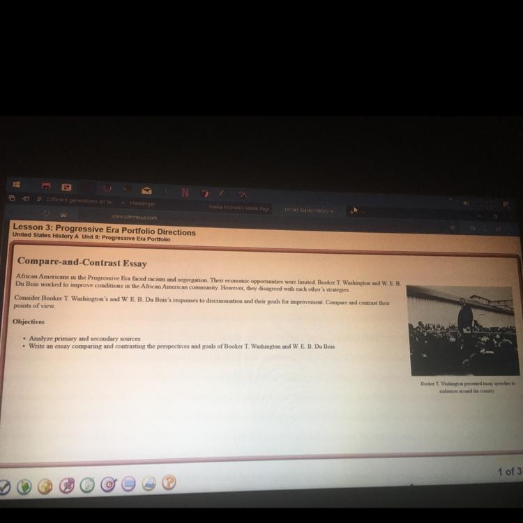 Lesson 3: Progressive Era Portfolio Directions United States History A Unit 9: Progressive-example-1