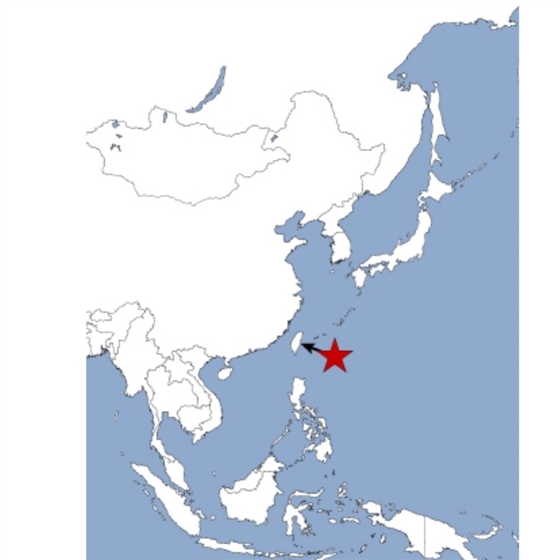 On the map of Asia, the star is marking which of the following countries?-example-1