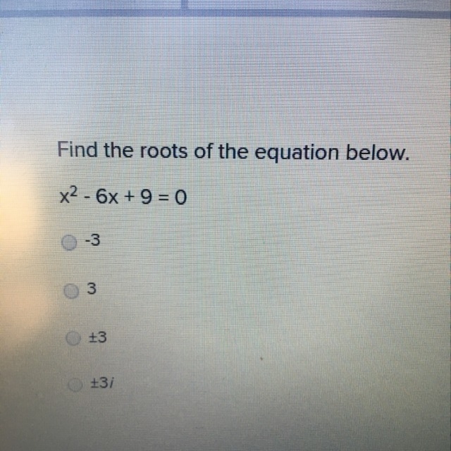 What is the root of this equation-example-1