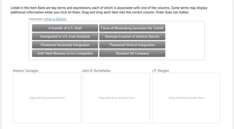 Help PLEASEEE Listed in the Item Bank are key terms and expressions, each of which-example-1