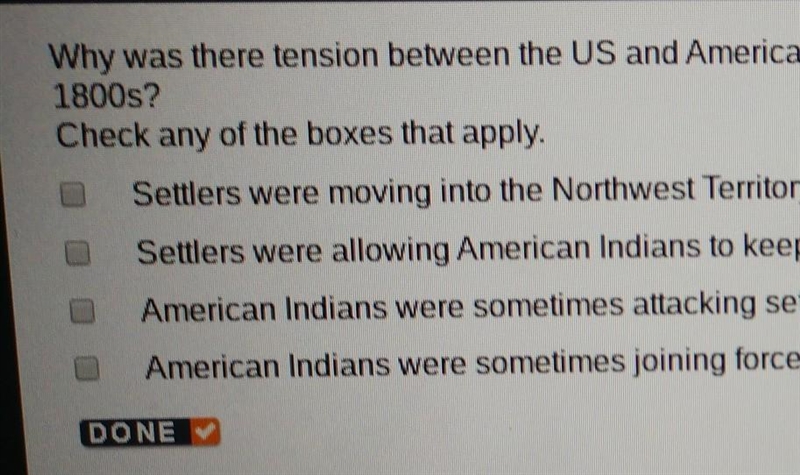 Why was there tension between us and American Indians in the northwest territory in-example-1