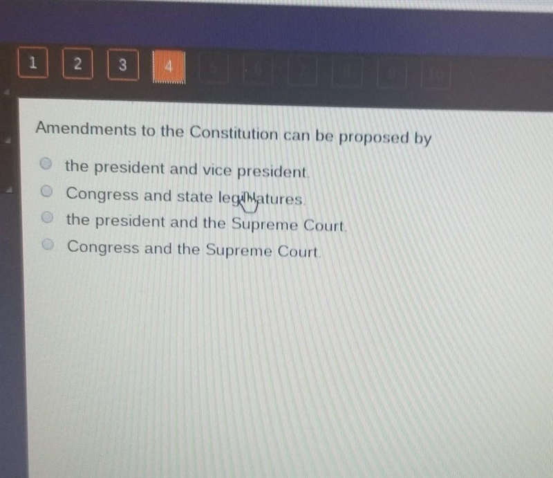 Amendments to the Constitution can be proposed by ​-example-1