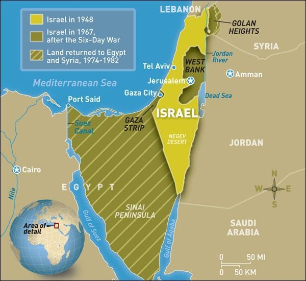 Which of the following best describes the importance of the formation of Israel in-example-1