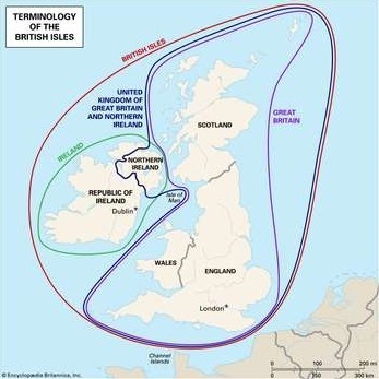 What series of islands off the northern coast of france makes up the united kingdom-example-1