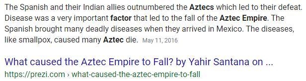 Which factor best explains the sudden collapse of the aztec empire-example-1