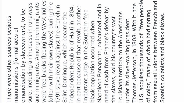 In a paragraph, explain how social and economic conditions for African Americans differed-example-1