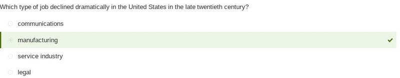 Help !!!!!!! HELPPPP Which type of job declined dramatically in the United States-example-1