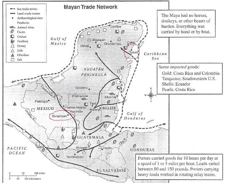 Figuring to the nearest 100 miles, how far would cotton goods have to travel to get-example-1