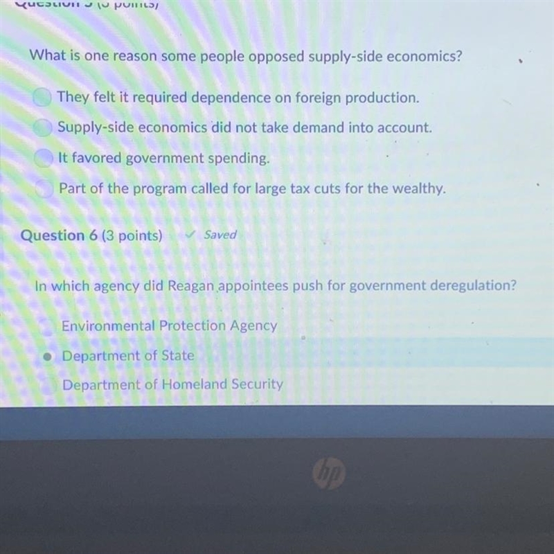 What is one reason some people opposed supply -side economics?-example-1