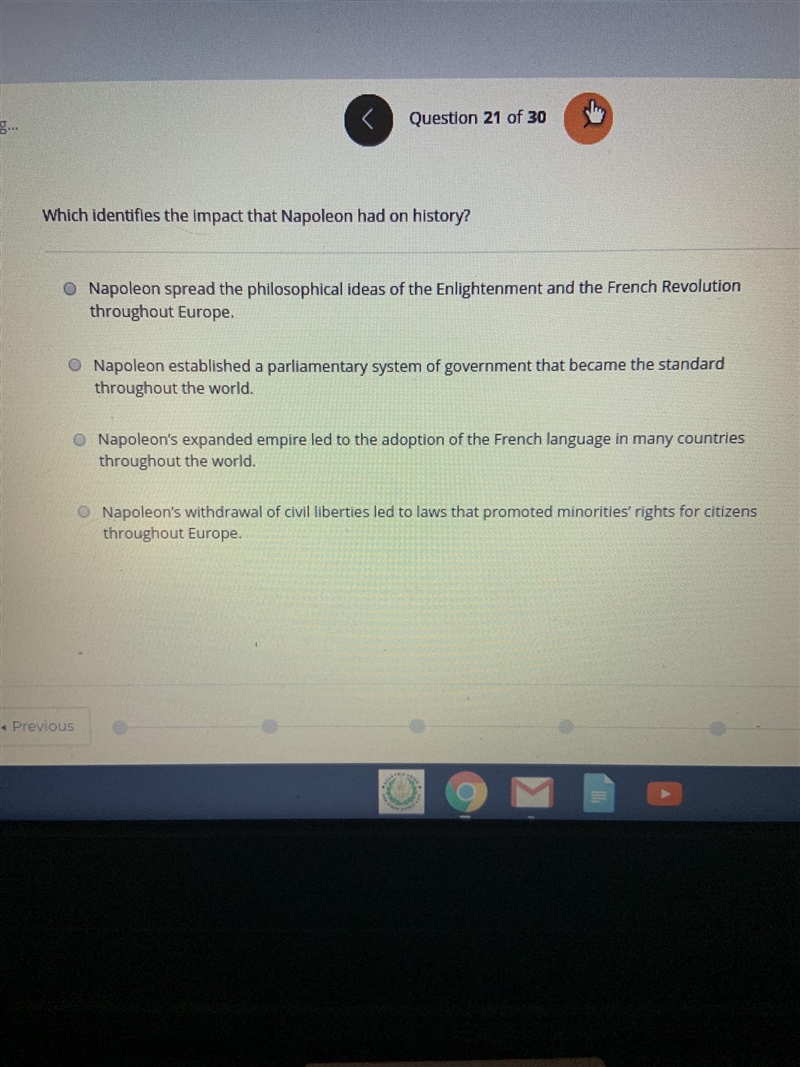 Need help on world history problems just use A,B,C,D Please-example-5