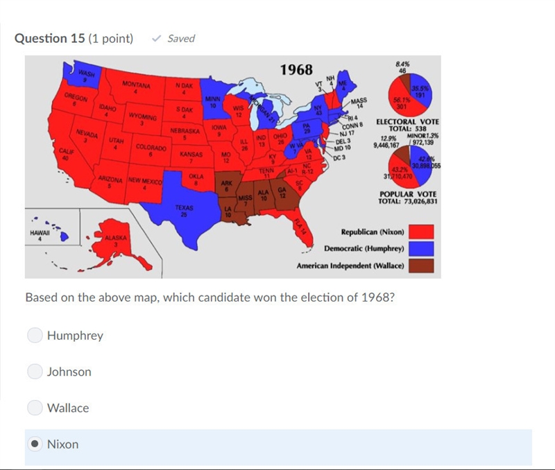 PLEASE HELP ASAP!!! CORRECT ANSWER ONLY PLEASE!!! Based on the above map, which candidate-example-1