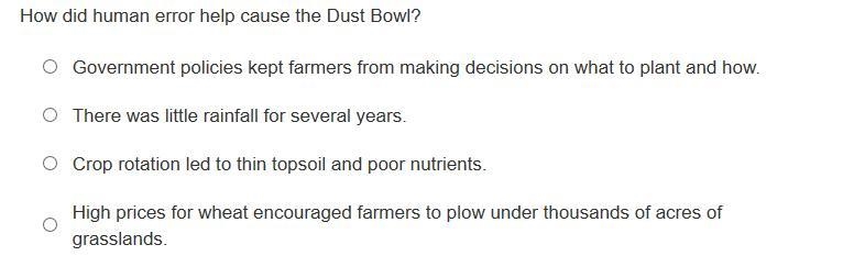 How did human error help cause the Dust Bowl?-example-1