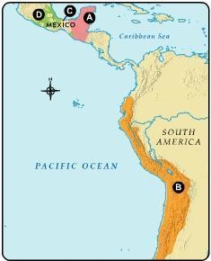 Which group correctly identifies the locations of major civilizations in the Americas-example-1