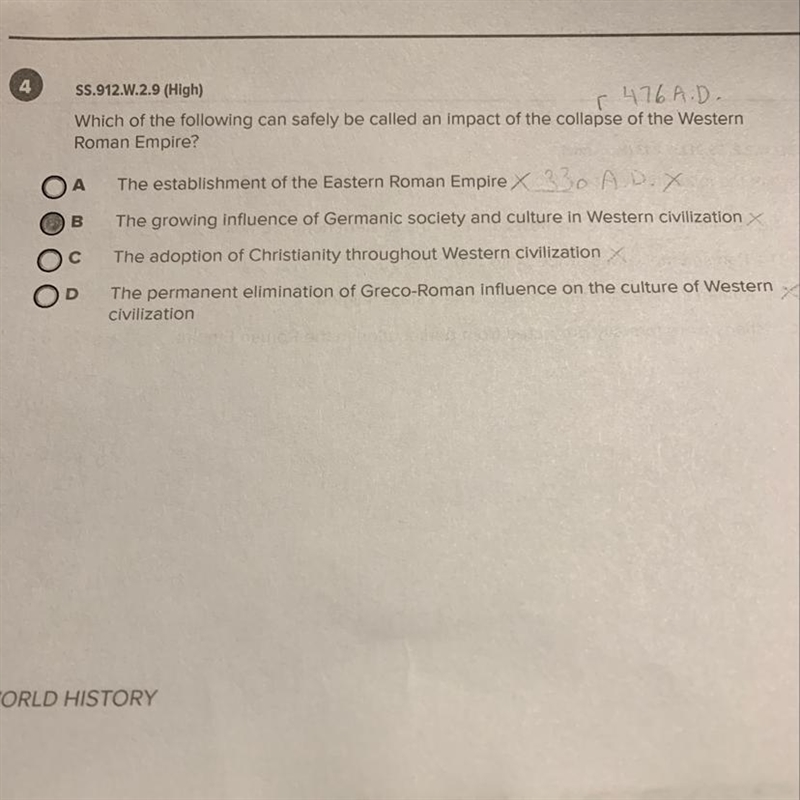 Dont know if this is B or C. I think both lead to the collapse but do not know which-example-1