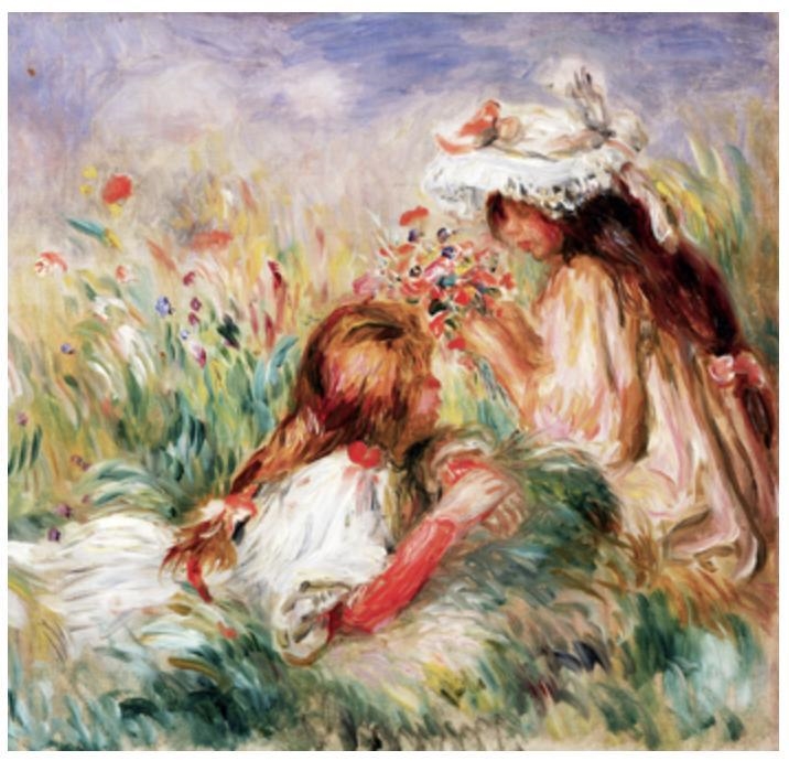 Who created this art? ( Pierre-Auguste Renoir ) P.S: Not actually asking, just those-example-1