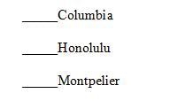 Write the abbreviation of the state on the map next to its capital below. State abbreviations-example-5