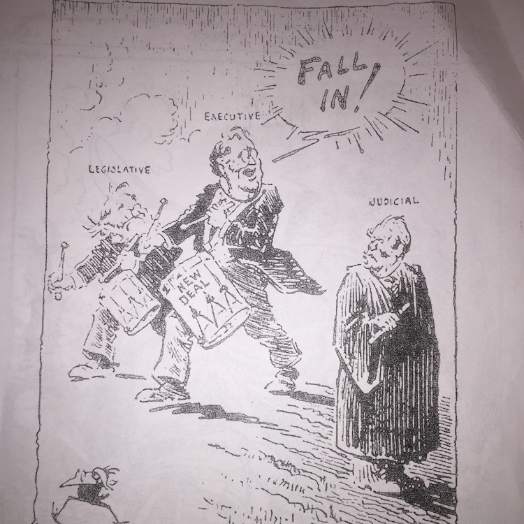 Can someone help me analyze this cartoon? Explain the message of the cartoon Explain-example-1