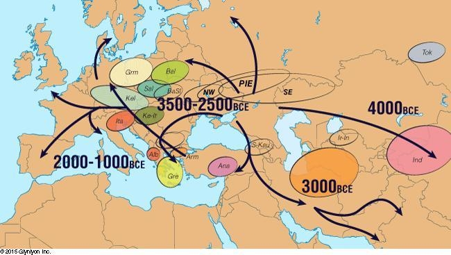 Interpret the map below. Include information such as whom it references, what the-example-1