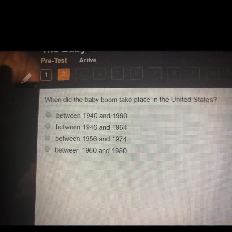 When did the baby boom take place in the United States ?-example-1