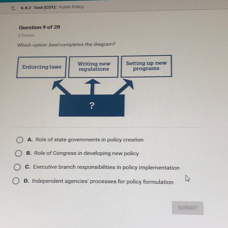 Which option best completes the diagram?-example-1