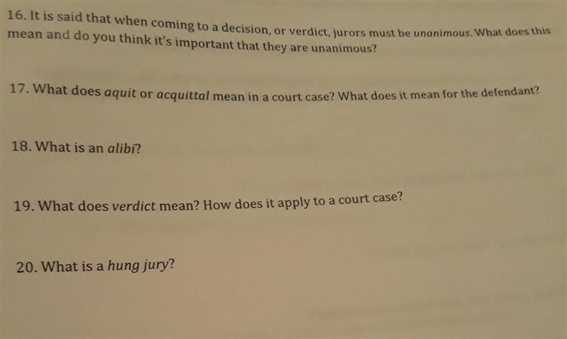 These questions pertain to law and are easy please help due 05/29/19-example-1