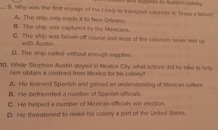 What’s the answer to question 9&10?-example-1