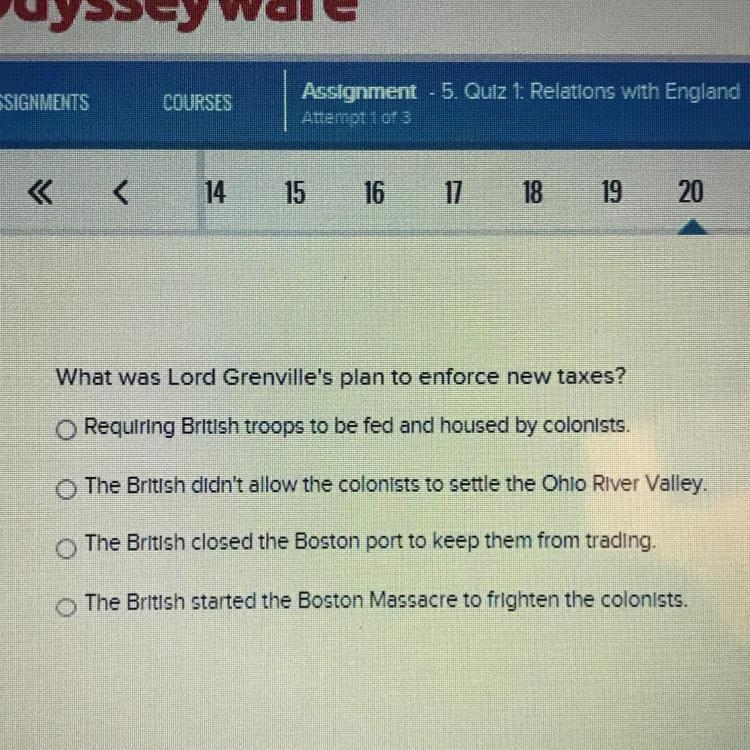 What was Lord Grenville’s plan to enforce new taxes?-example-1