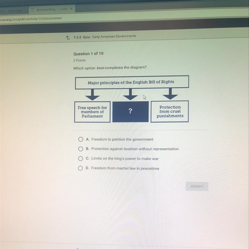 Which option best completes the diagram-example-1