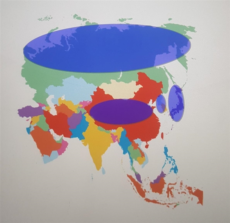 Select the correct location on the image. the United States fought a proxy war against-example-1