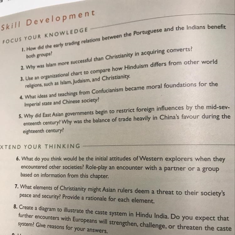 5. Why did East Asian governments begin to restrict foreign influences by the mid-example-1