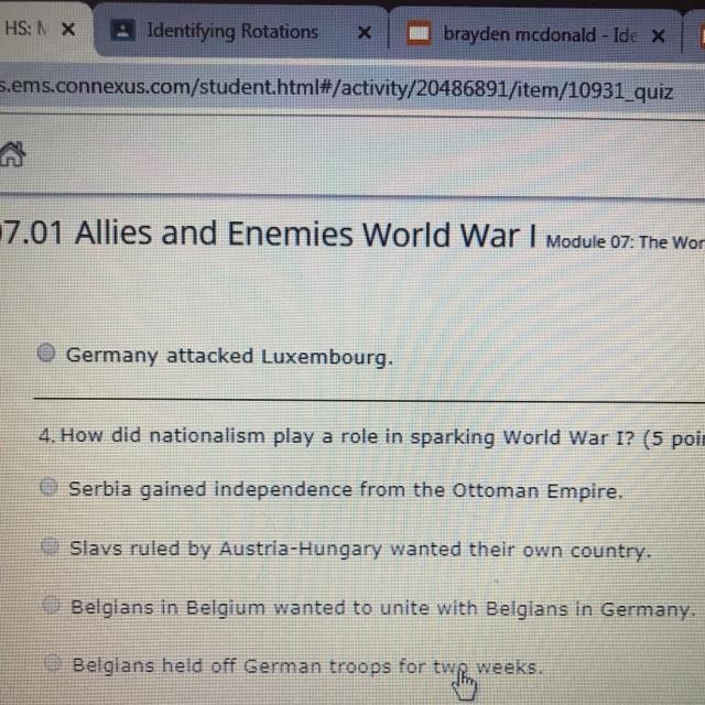 How did nationalism play a role in sparking world war I-example-1