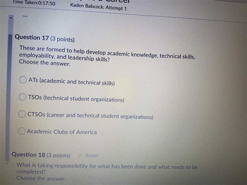 40 points please help!! Entrepreneurship as a career-example-1