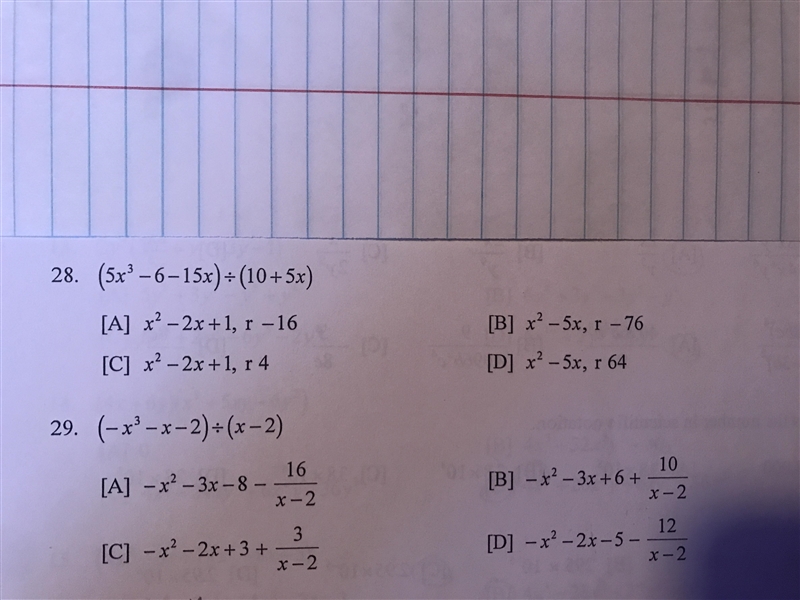 Need help with 28 & 29 please-example-1