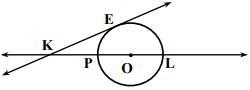 Given: Circle k(O), O∈ PL KE - tangent at E KE=18, PL=15 Find: KP-example-1