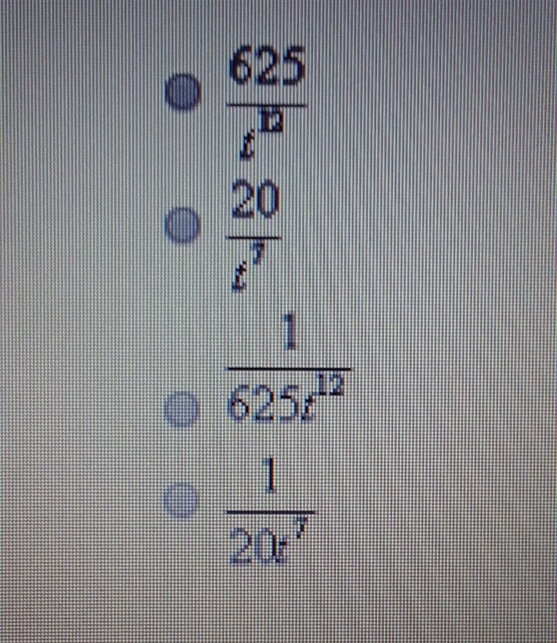 (5t^3)^-4 the answers are in the image​-example-1