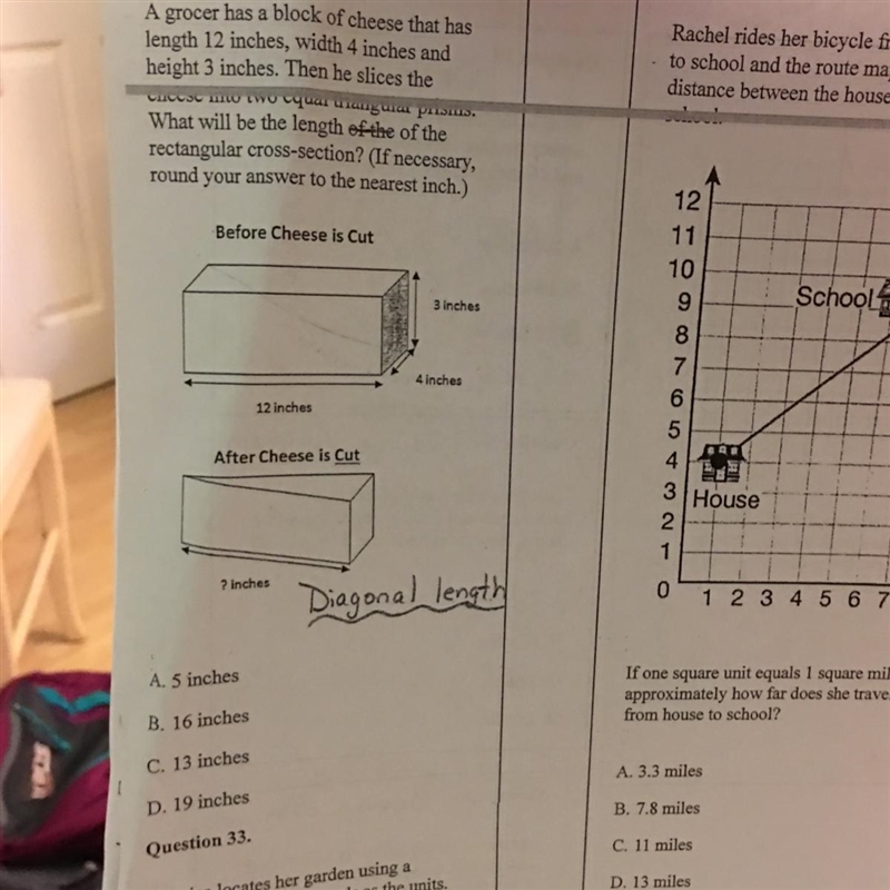 How do I find the diagonal length?-example-1