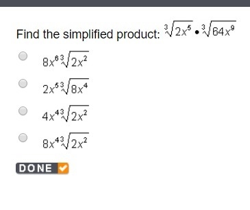 Algebra 1 multiplying radicals-example-1