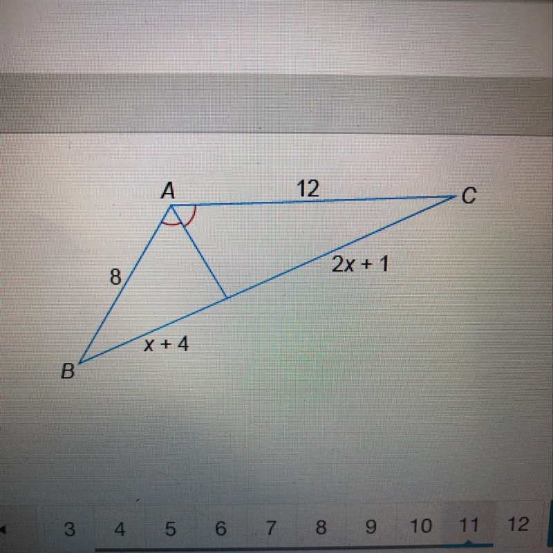 What is the value of x? Enter your answer in the box. X =-example-1