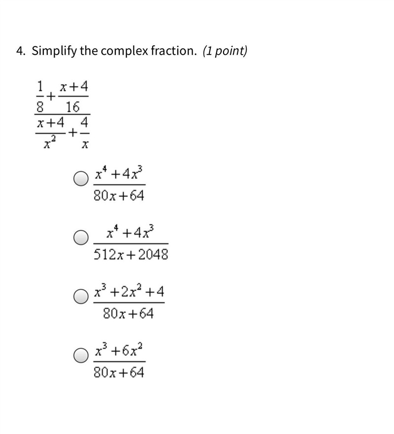 PLZZ HELPP ASAP MATH QUESTION SIMPLIFY COMPLEX FRACTION-example-1