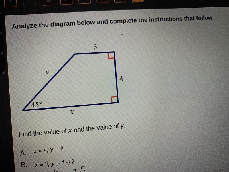 Analyze the diagram below and complete the instructions that follow. Find the value-example-1