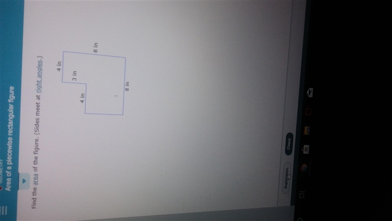 Find the area of the figure-example-1