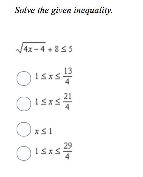 Solve the given inequality.-example-1