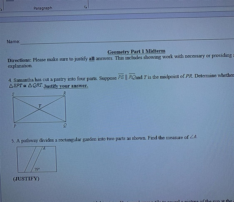 Please answer both 4 and 5 and explaine your answer.-example-1