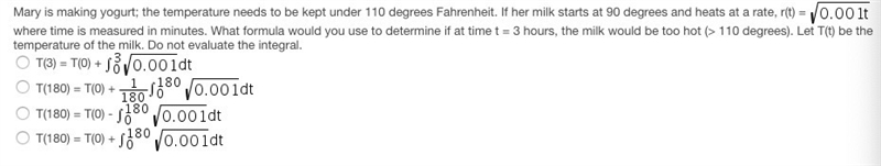 Help me, Thanks!! 1）A room is being heated at the rate of r(t) = (0.3t)1/2, where-example-2